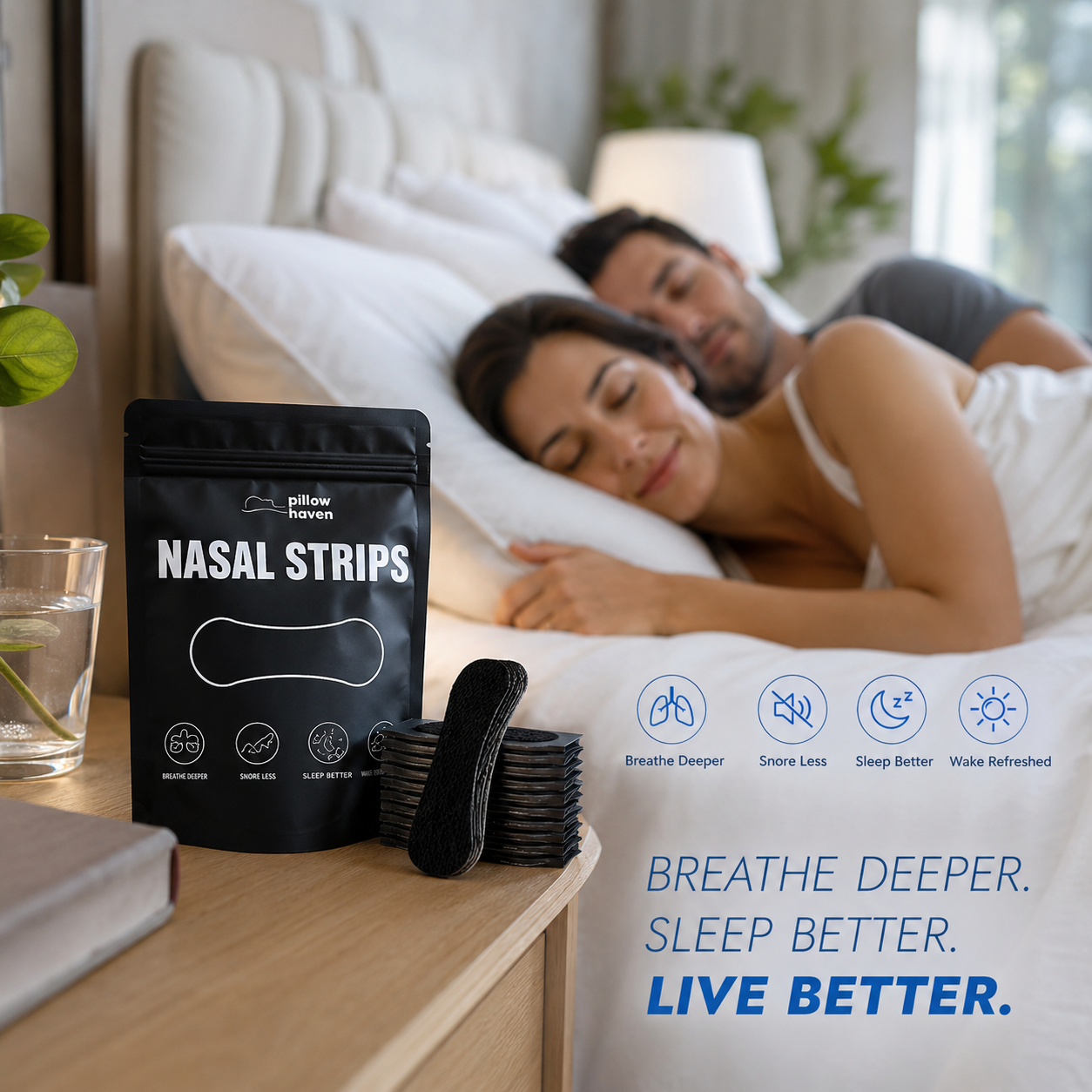 Nasal Strips | Breathe Deeper, Snore Less