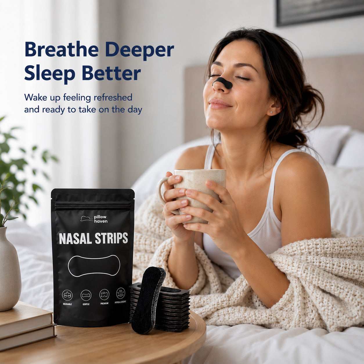 Nasal Strips | Breathe Deeper, Snore Less