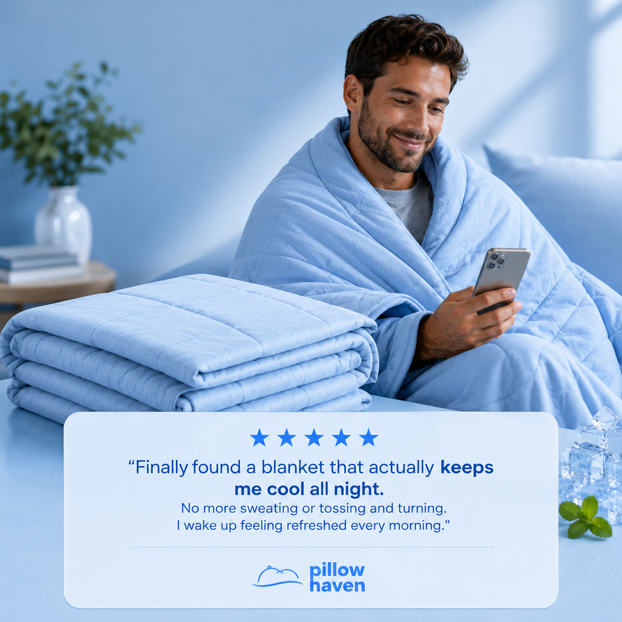 The Blanket That Keeps You Cool All Night, No Matter How Hot You Sleep | 60% OFF