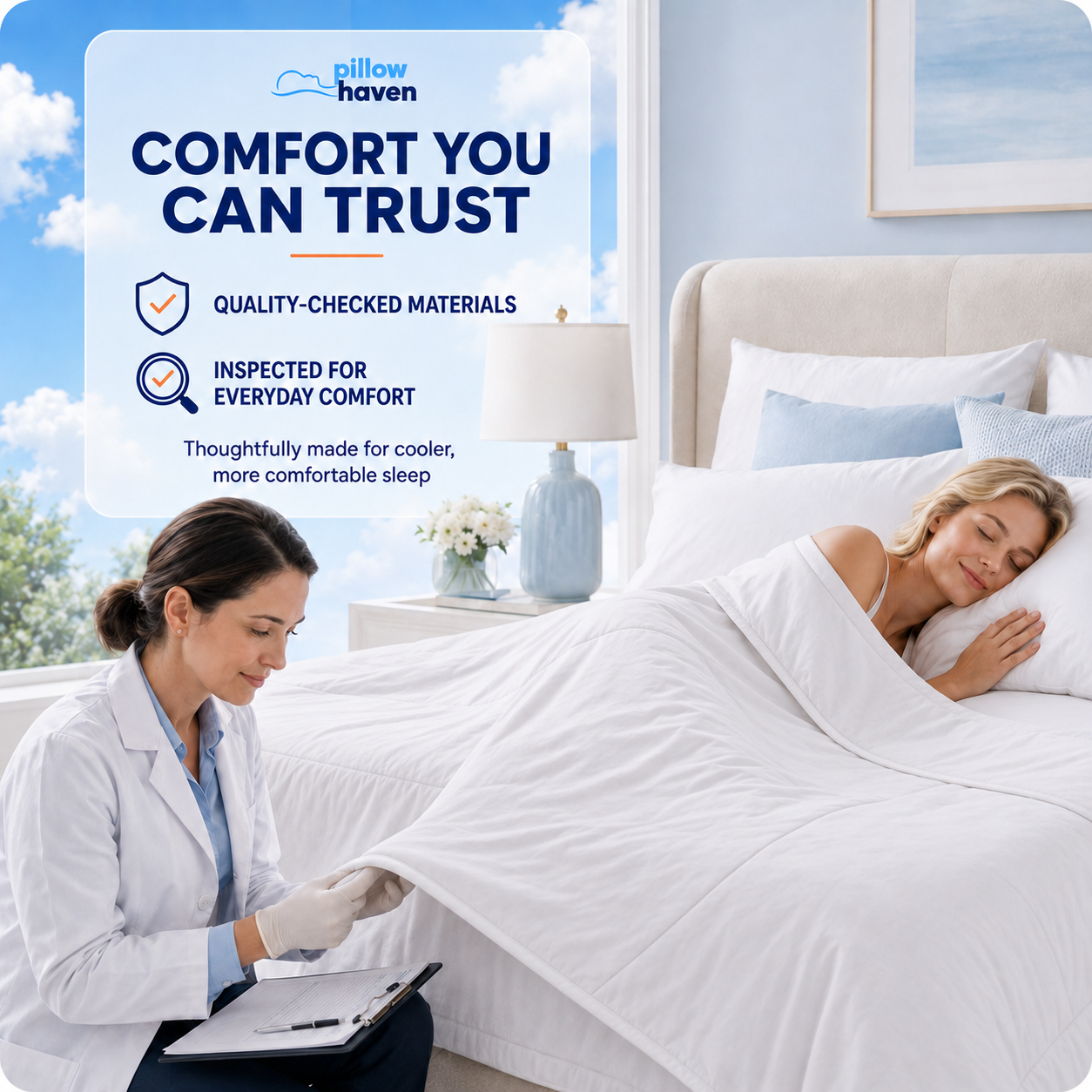 Cooling Comforter | Stay Cool Year Round