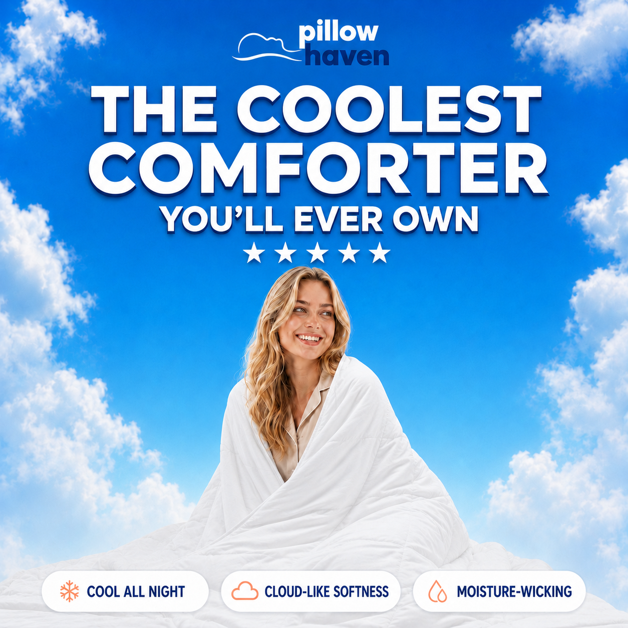 Cooling Comforter | Stay Cool Year Round