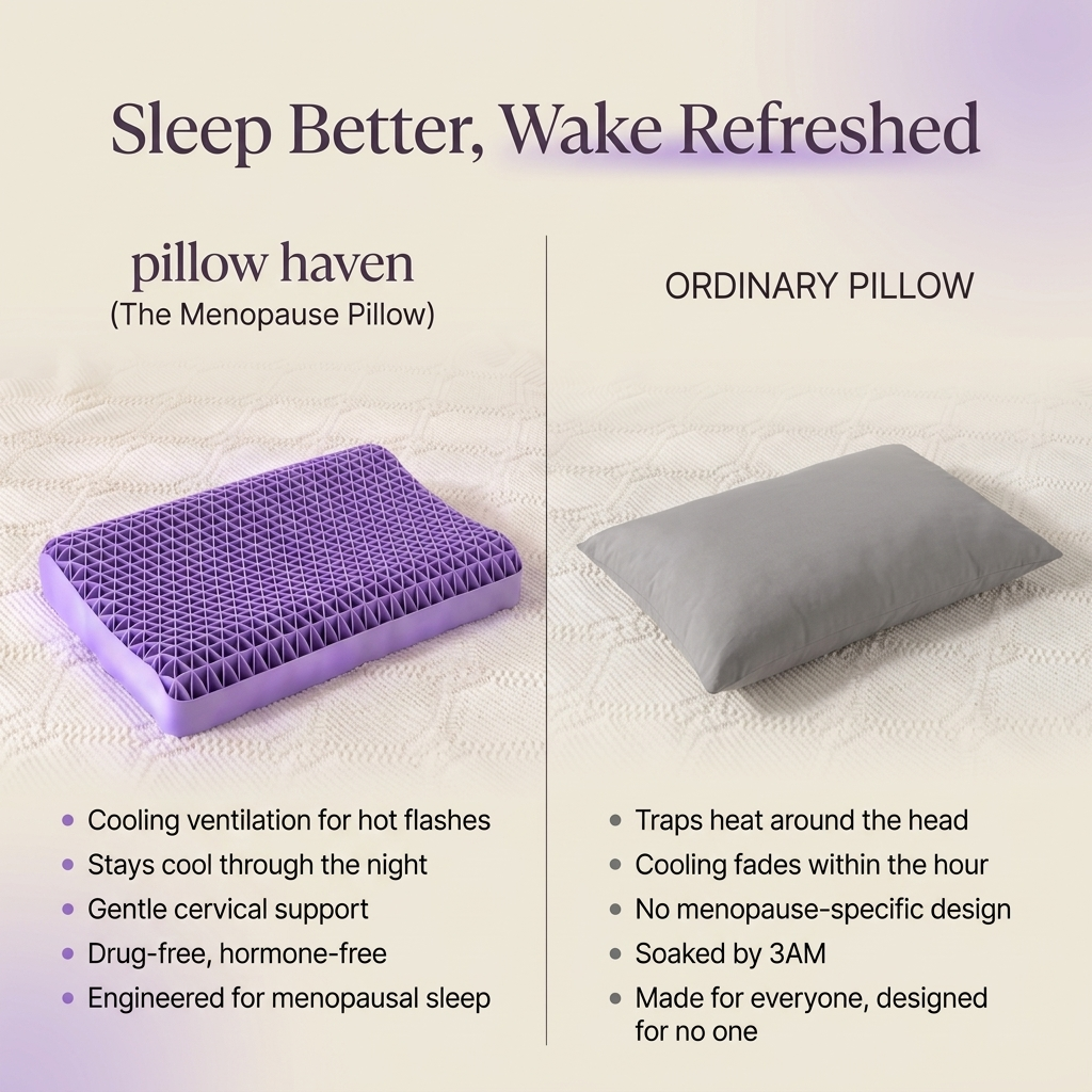 The Menopause Pillow — Wake Up Feeling Like Yourself Again