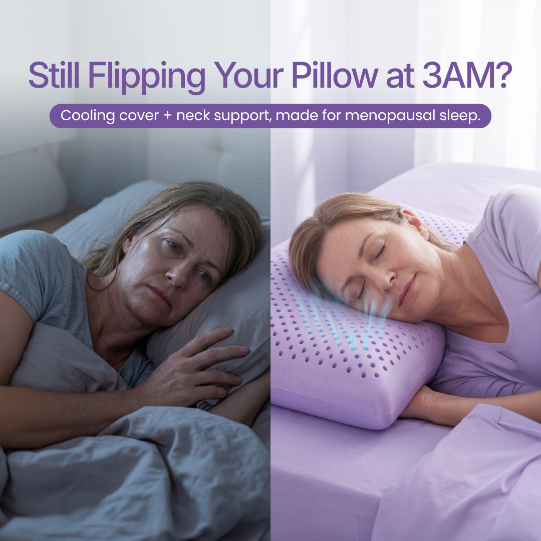 The Menopause Pillow | The Pillow That Ends Sleep Disruptions