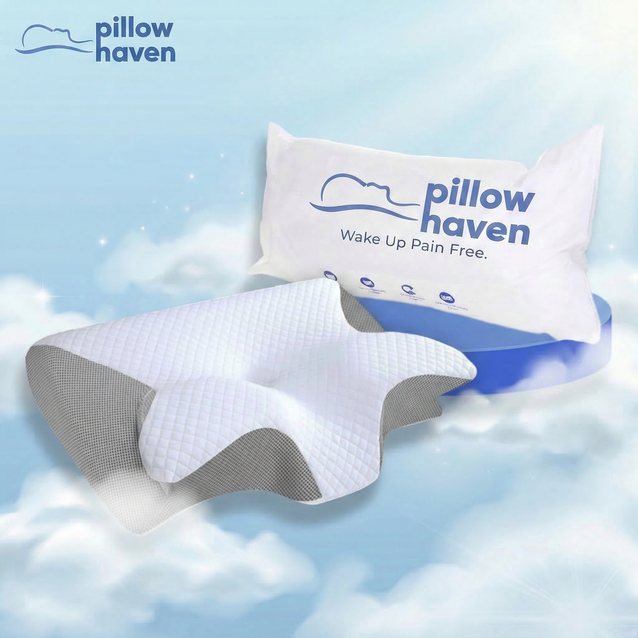 The Pillow That Reduces Sleep Apnea - Without a CPAP Machine | 10-Year Sale 60% OFF