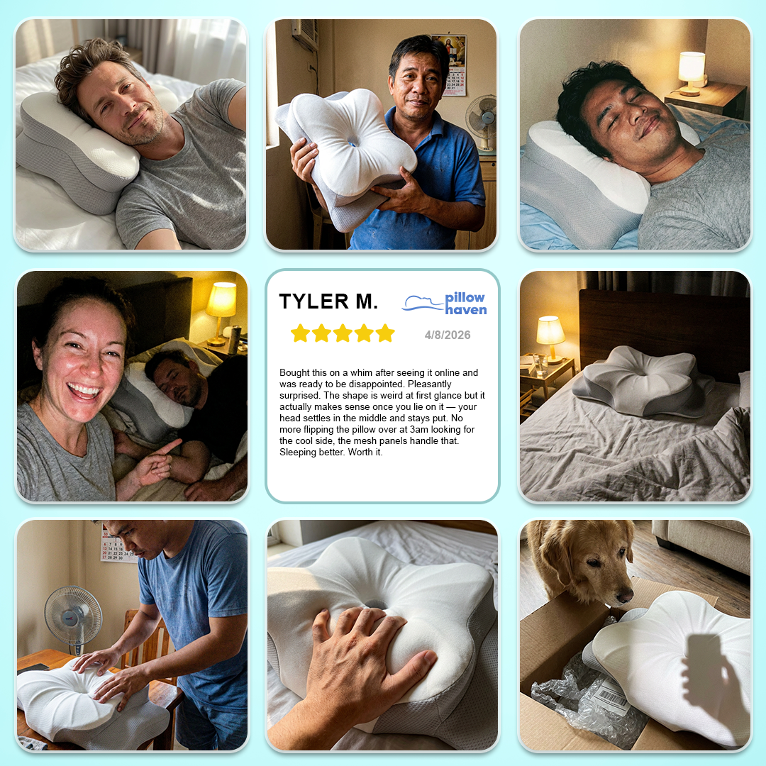 The Pillow That Silences Snoring - By Fixing Your Sleep Posture