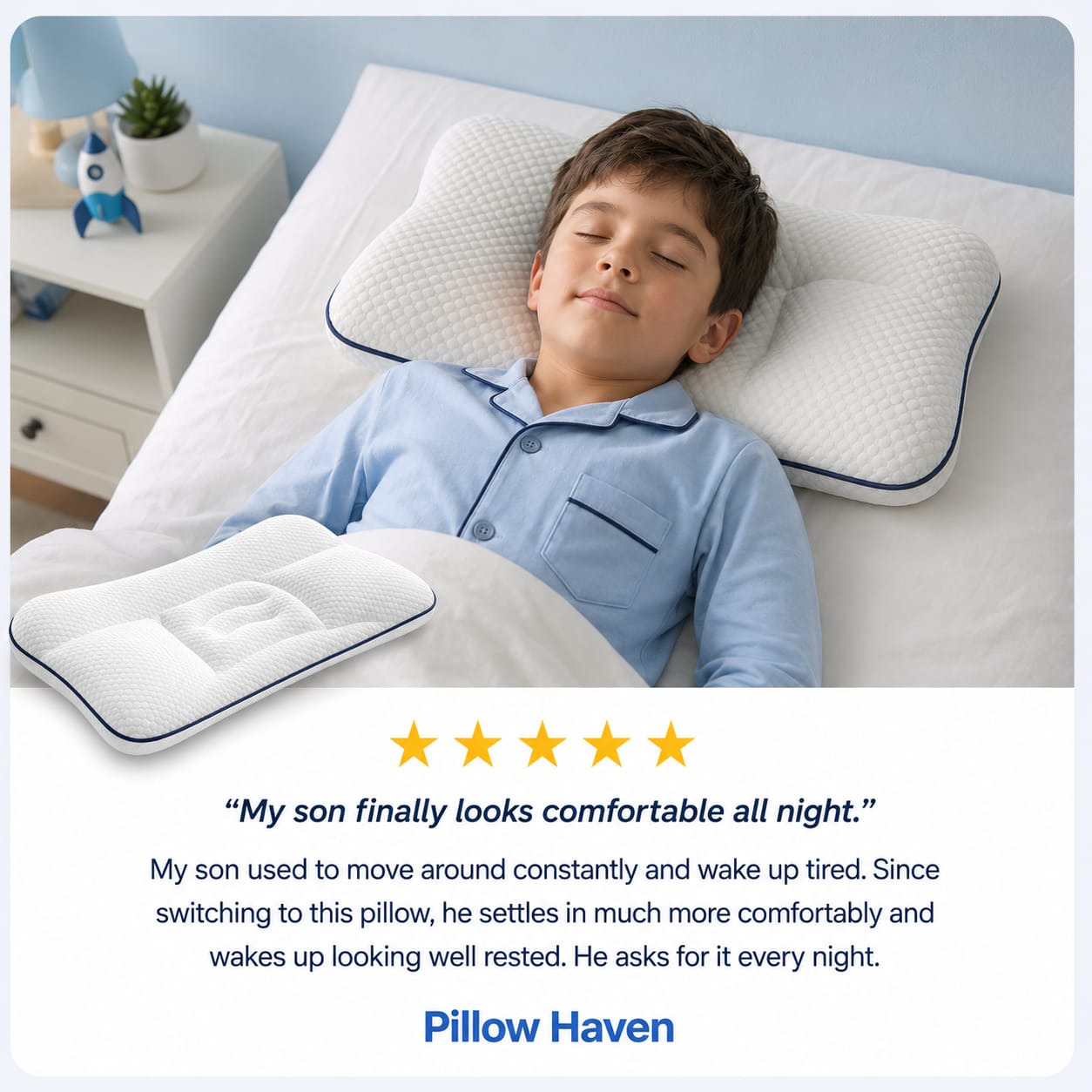 Kid Ergonomic Posture Pillow | Fix the Problem Before It Starts