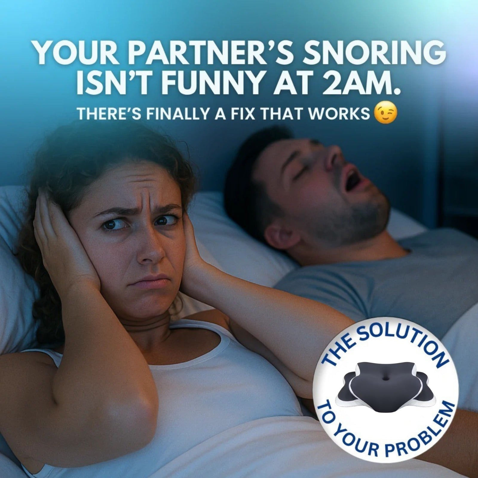 Anti-Snore Pillow 3.0™ | Ultimate Pillow to End Snoring | 10 Year Sale 60% OFF