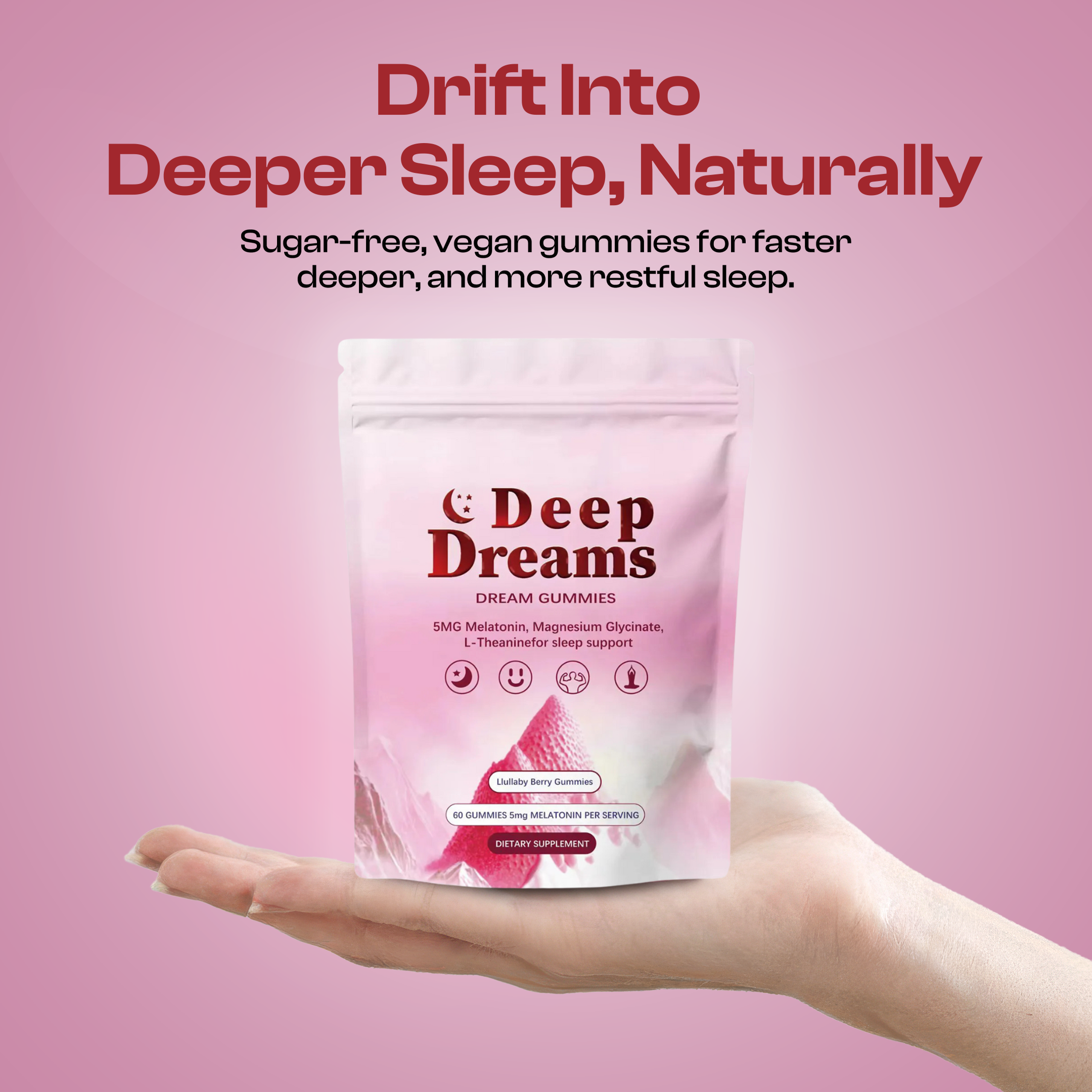 Deep Sleep Melatonin Gummies | Fall Asleep Fast & Deep