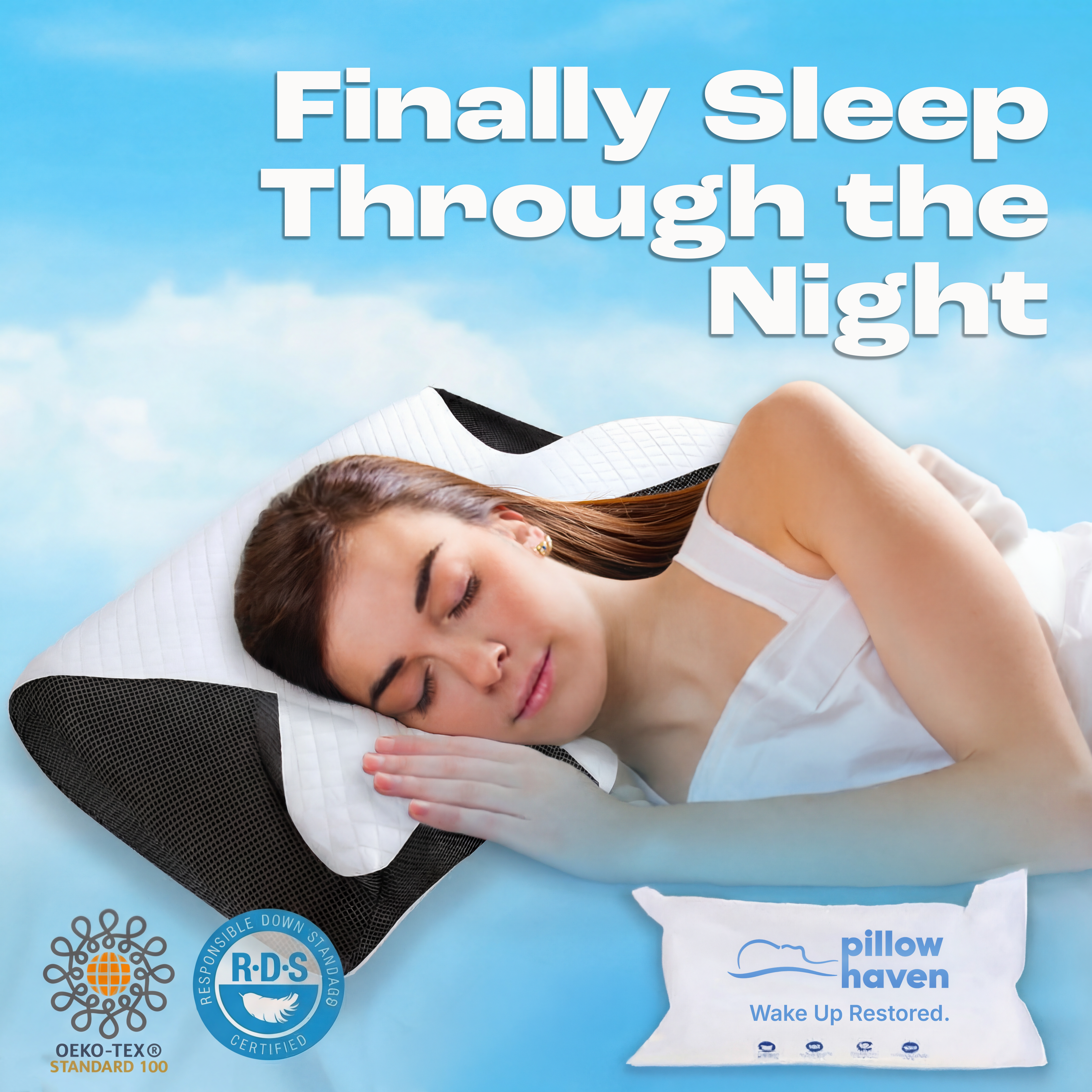 The Pillow That Reduces Sleep Apnea - Without a CPAP Machine | Father's Day 60% OFF