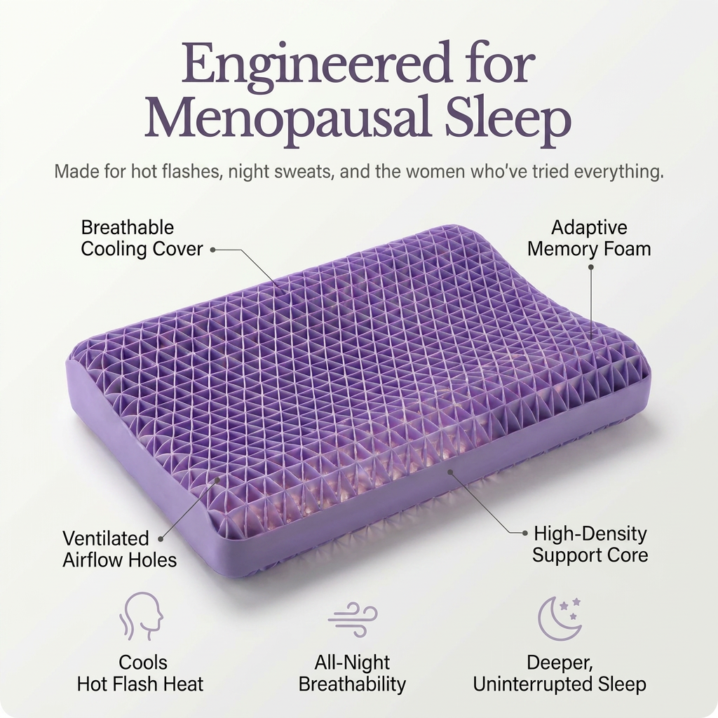 The Menopause Pillow — Wake Up Feeling Like Yourself Again