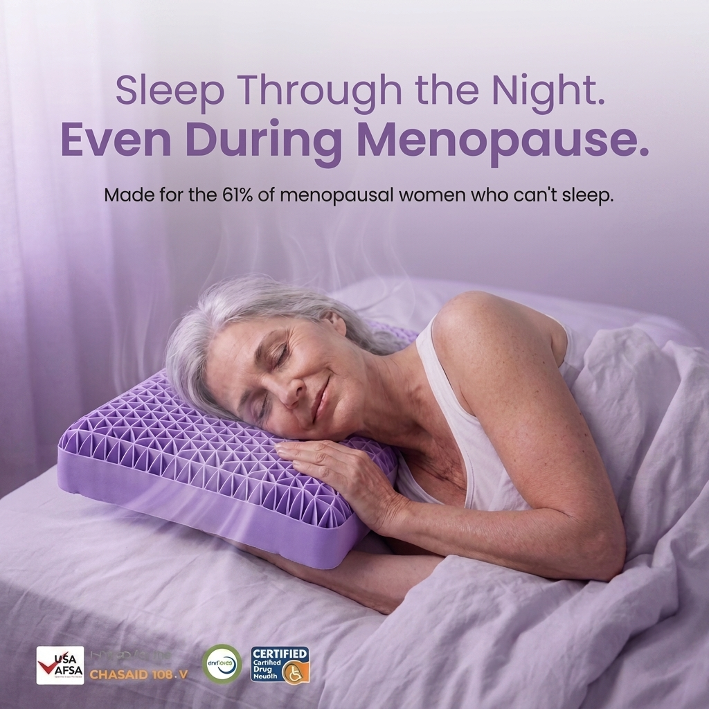 The Menopause Pillow — Wake Up Feeling Like Yourself Again