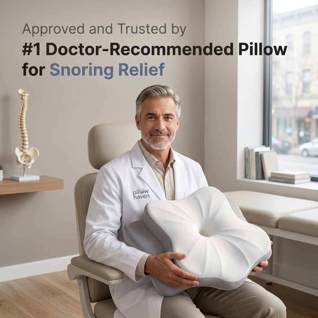 The Pillow That Silences Snoring - By Fixing Your Sleep Posture