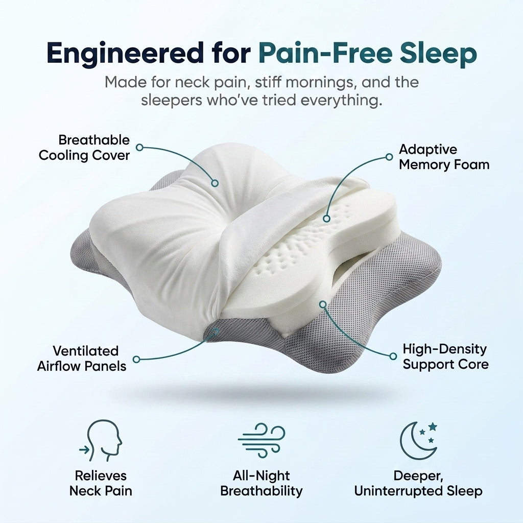 The Pillow That Silences Snoring - By Fixing Your Sleep Posture