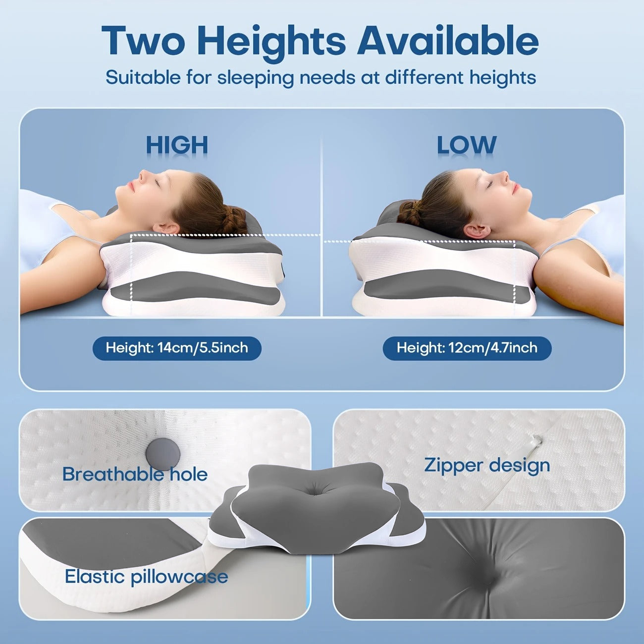 Anti-Snore Pillow 3.0™ | Ultimate Pillow to End Snoring | 10 Year Sale 60% OFF