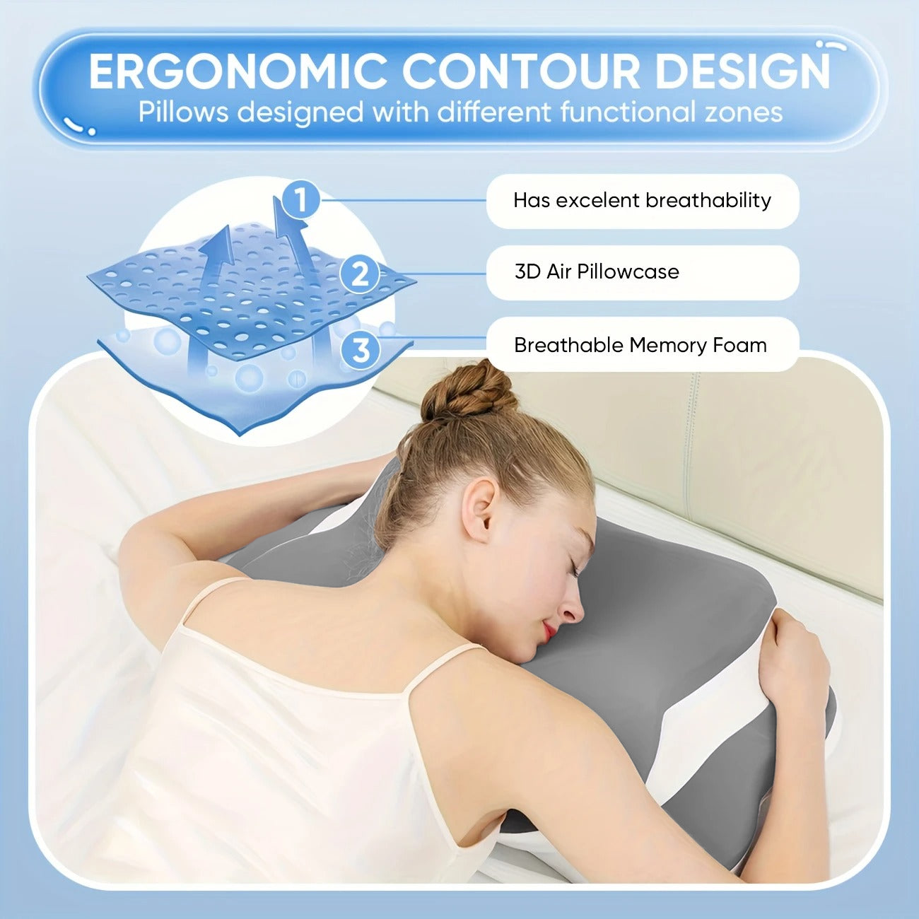 Relief Pillow 3.0 – Ultimate Neck & Spine Relief