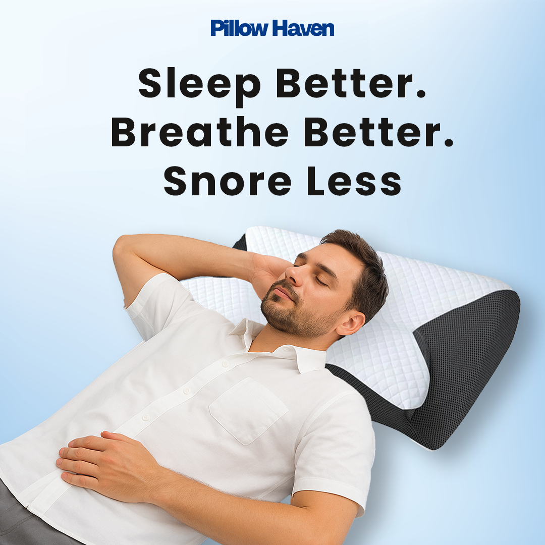 The Pillow That Silences Snoring - By Fixing Your Sleep Posture | 10-Year Sale 60% OFF