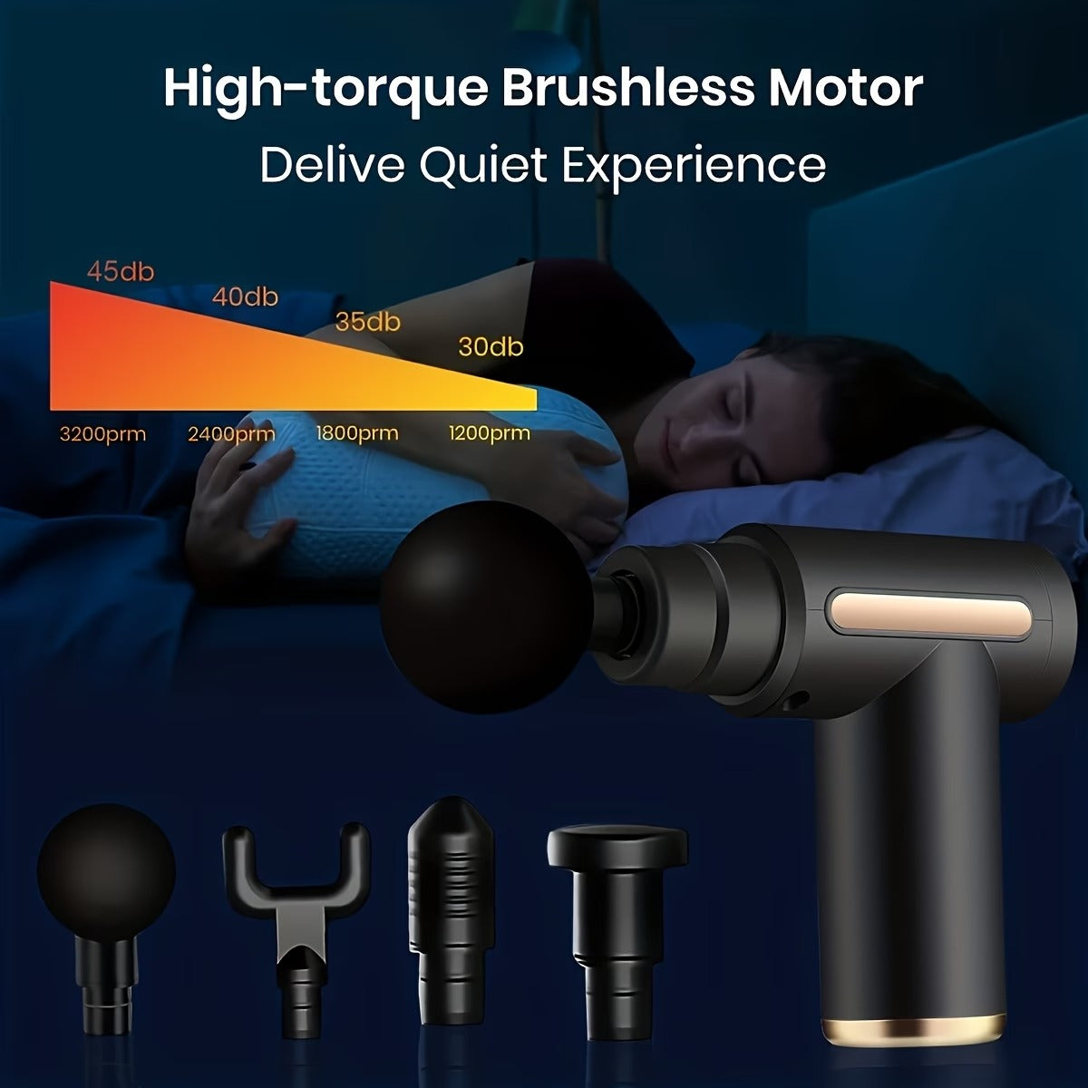 Deep-Tissue Massage Gun | Release Muscle Tension