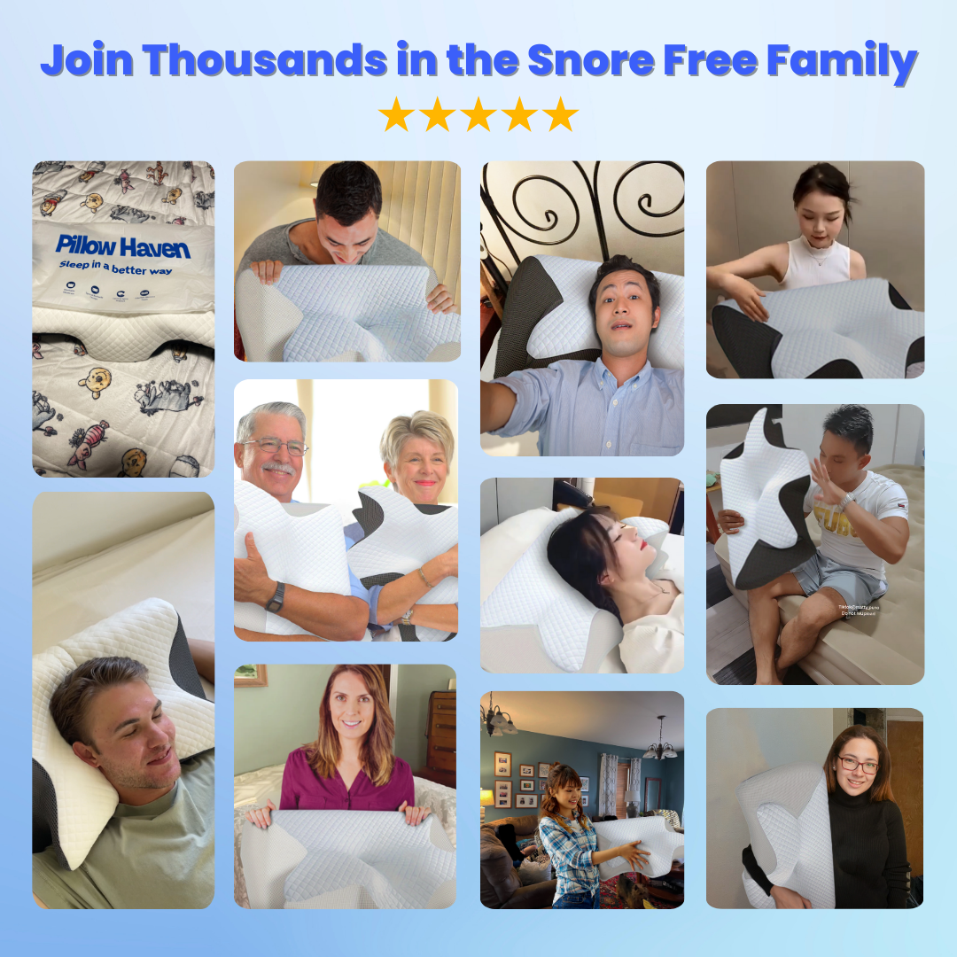 Premium Anti-Snore Pillow™