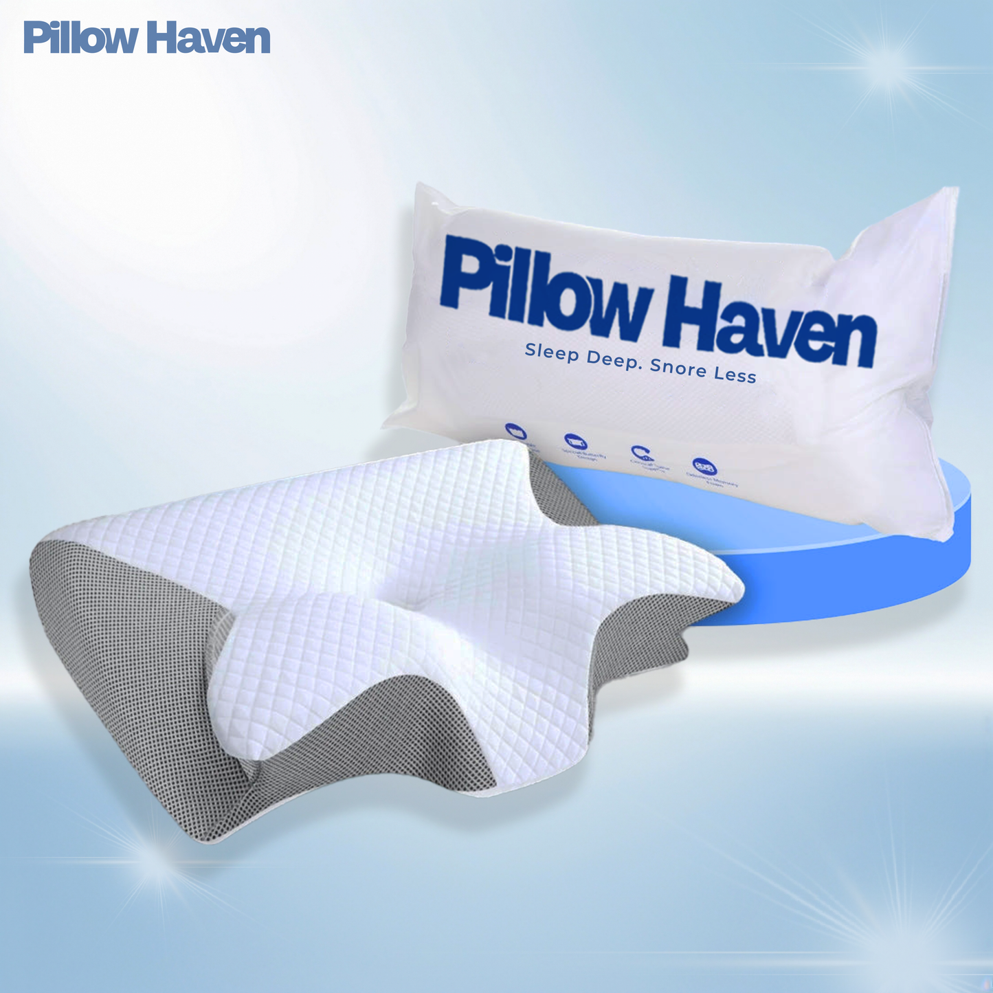 Premium Anti-Snore Pillow™