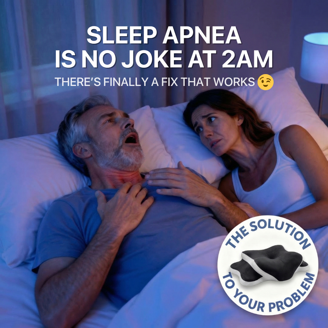 Anti Sleep Apnea Pillow 3.0™ | Upgraded Version to Reduce Sleep Apnea | 10 Year Sale 60% OFF