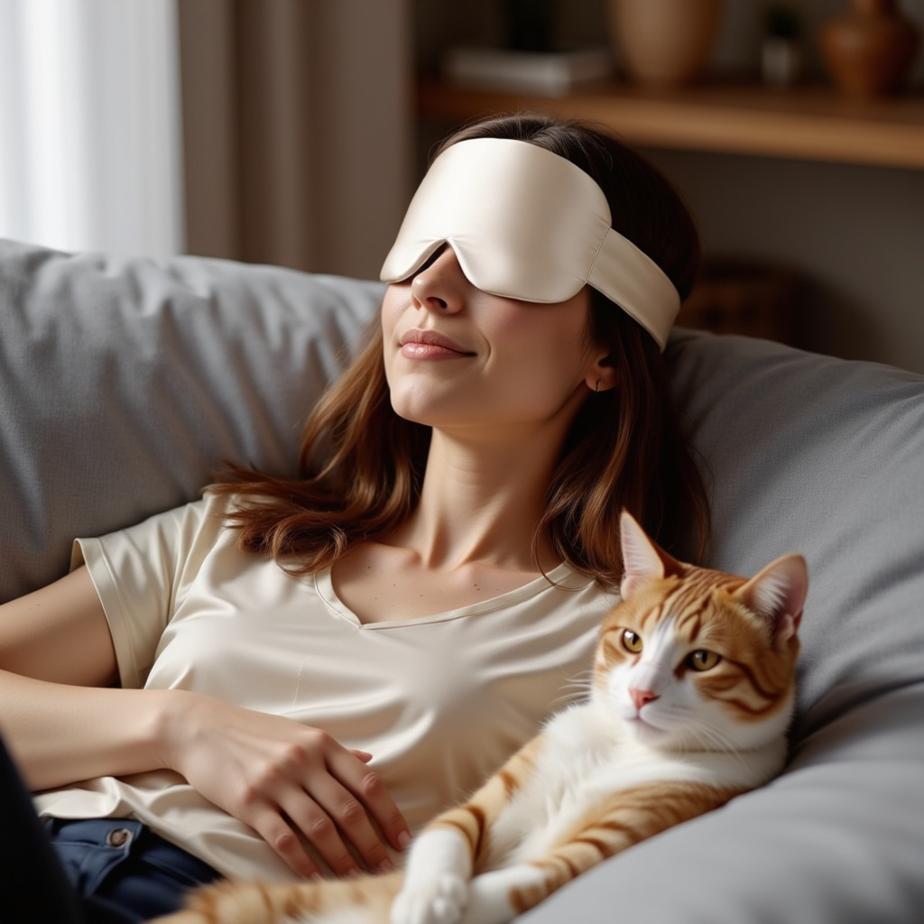 Premium Silk Sleeping Mask™