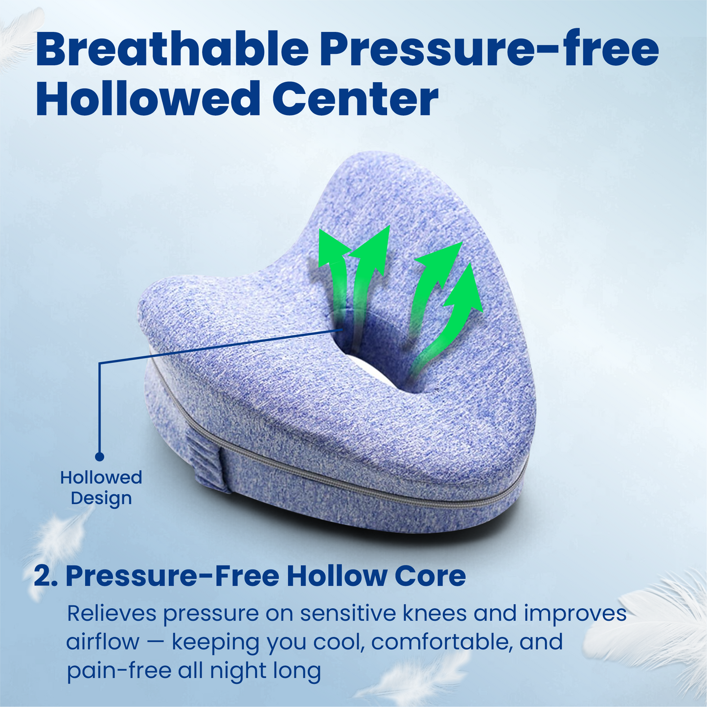 Knee Relief Sleep Pillow