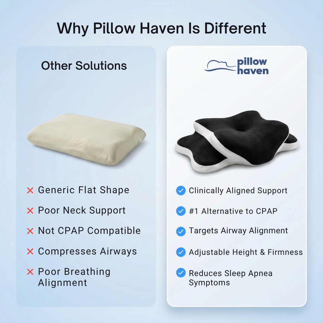 Anti Sleep Apnea Pillow 3.0™ | Upgraded Version to Reduce Sleep Apnea | 10 Year Sale 60% OFF