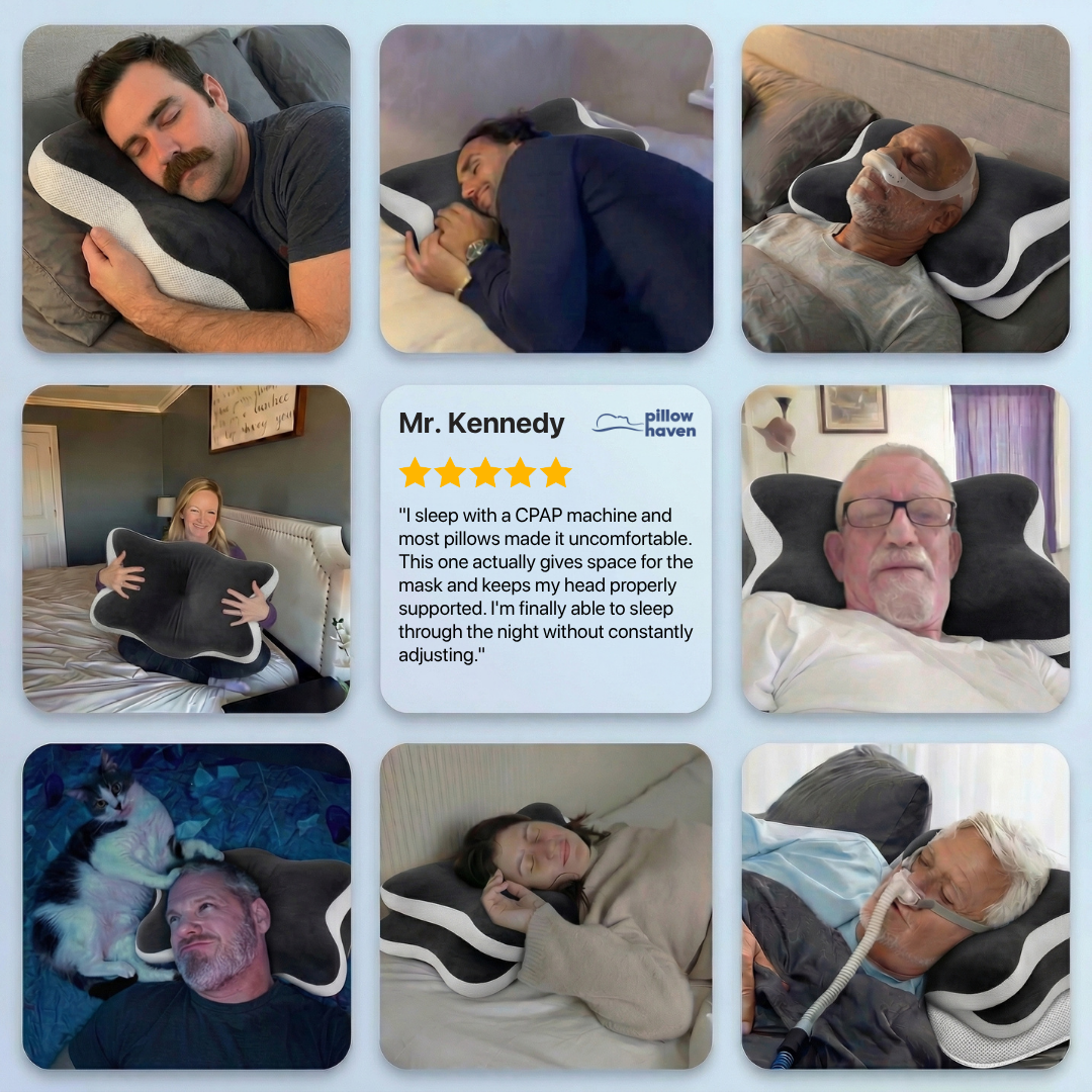 Anti Sleep Apnea Pillow 3.0™ | Upgraded Version to Reduce Sleep Apnea | 10 Year Sale 60% OFF