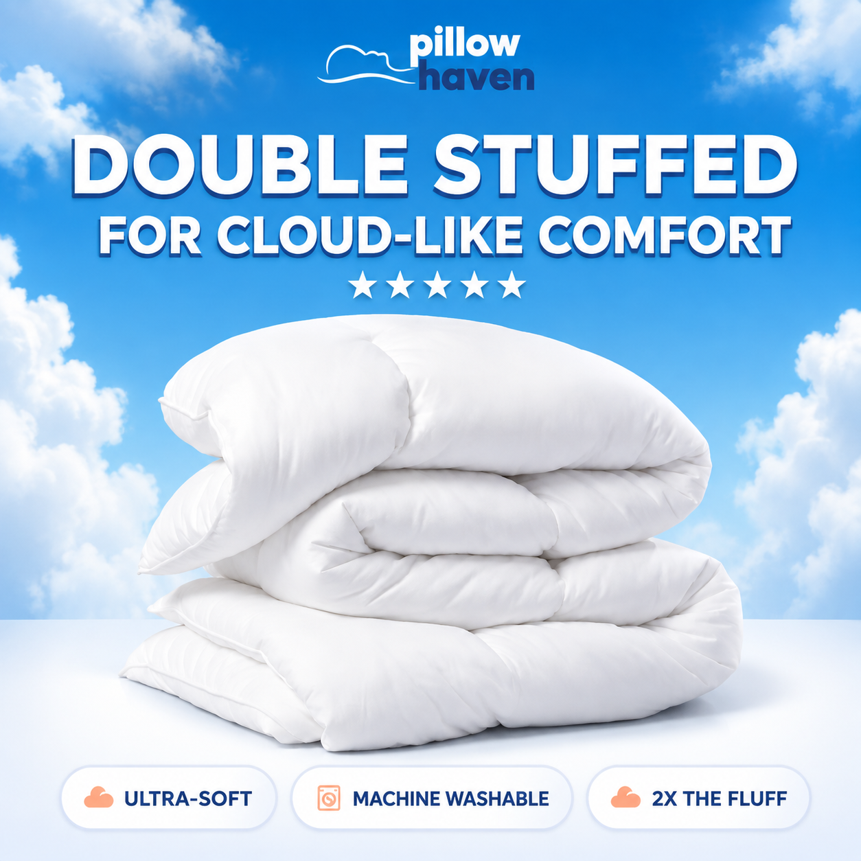 Ultra Soft Comforter | Cloud Level Comfort