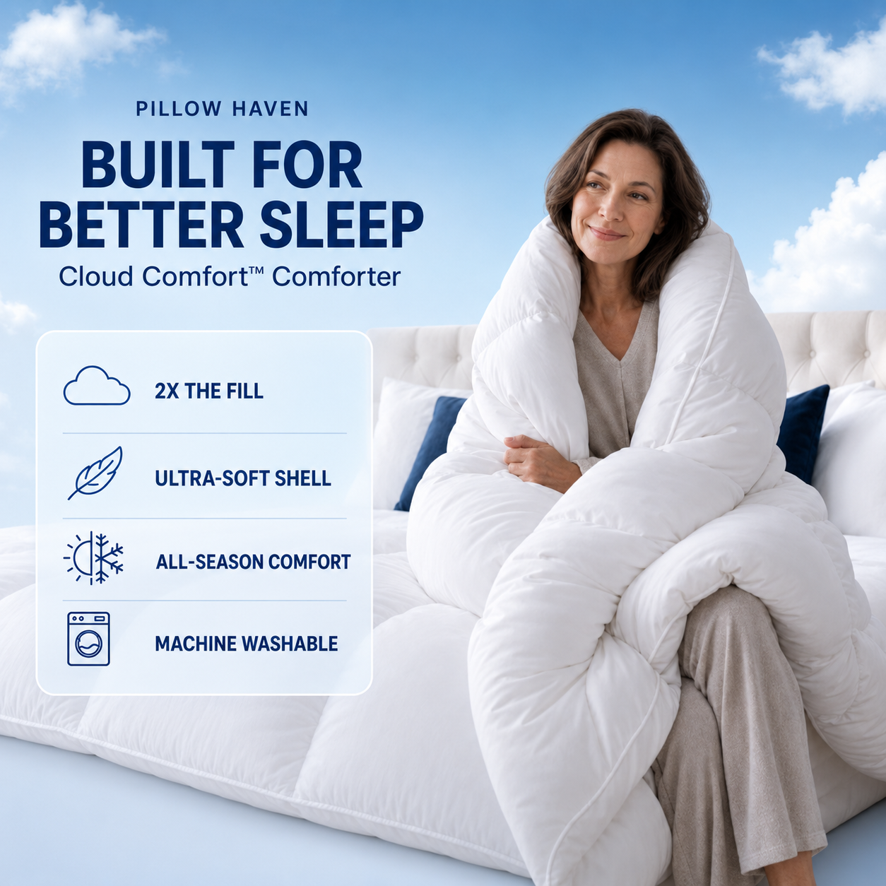 Ultra Soft Comforter | Cloud Level Comfort