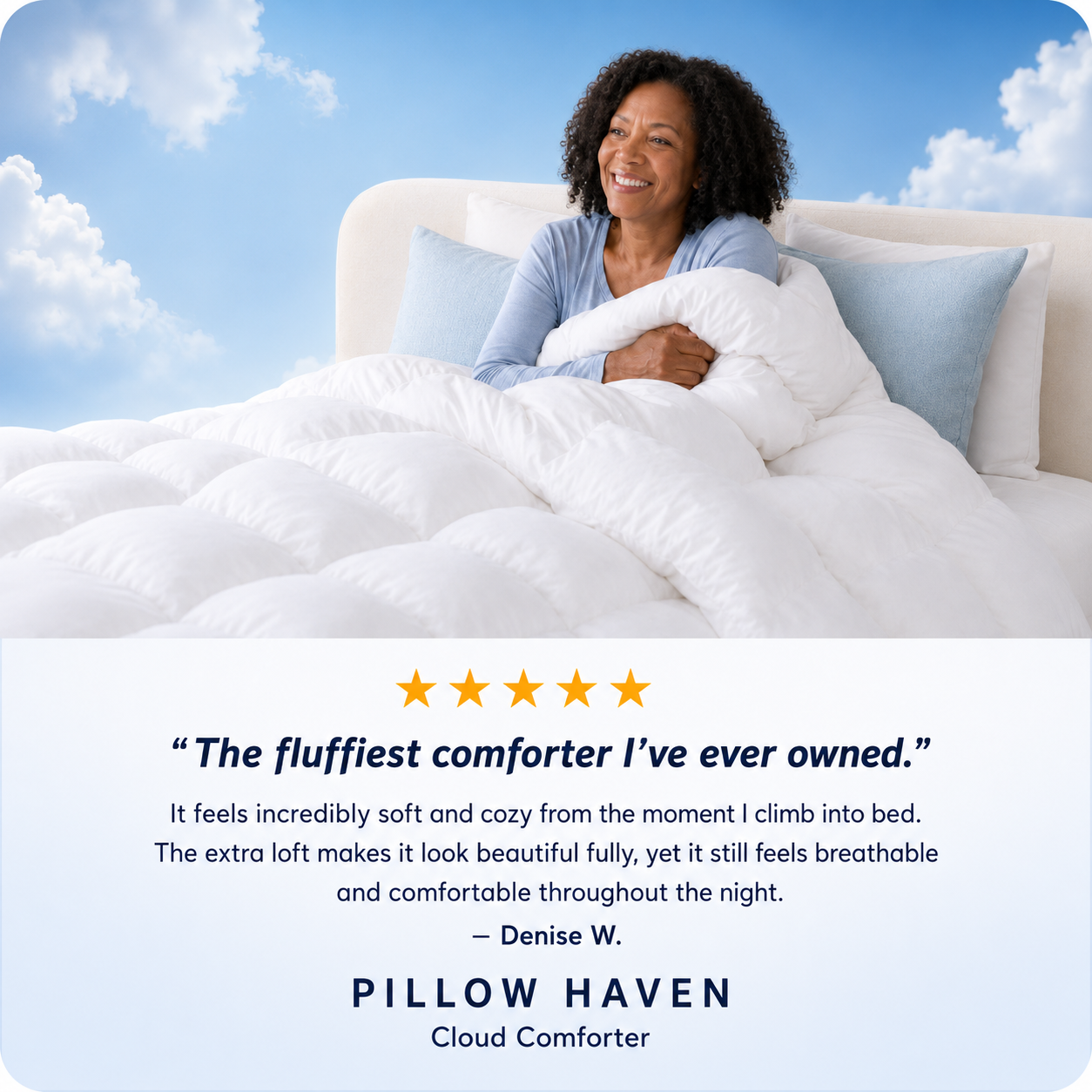 Ultra Soft Comforter | Cloud Level Comfort