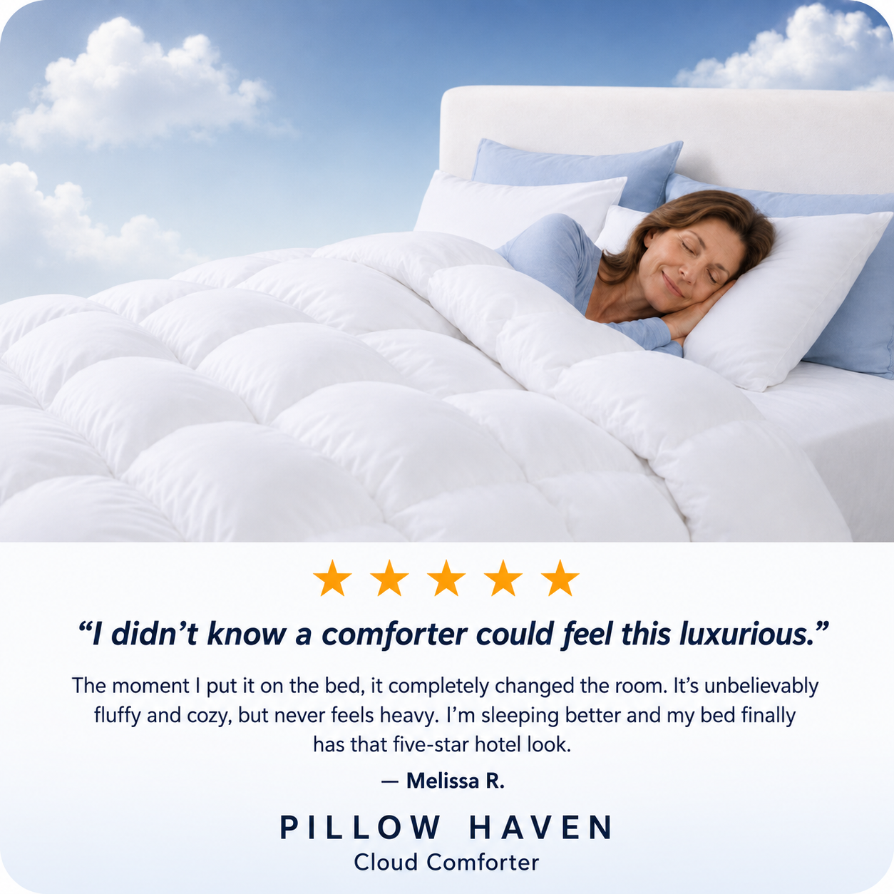 Ultra Soft Comforter | Cloud Level Comfort