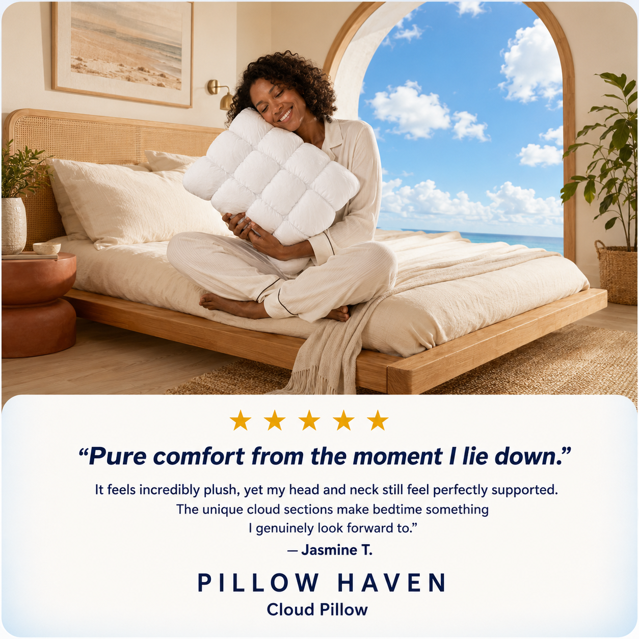 Ultra-Plush Pillow | Extremel Comfort | Helps Support Your Neck