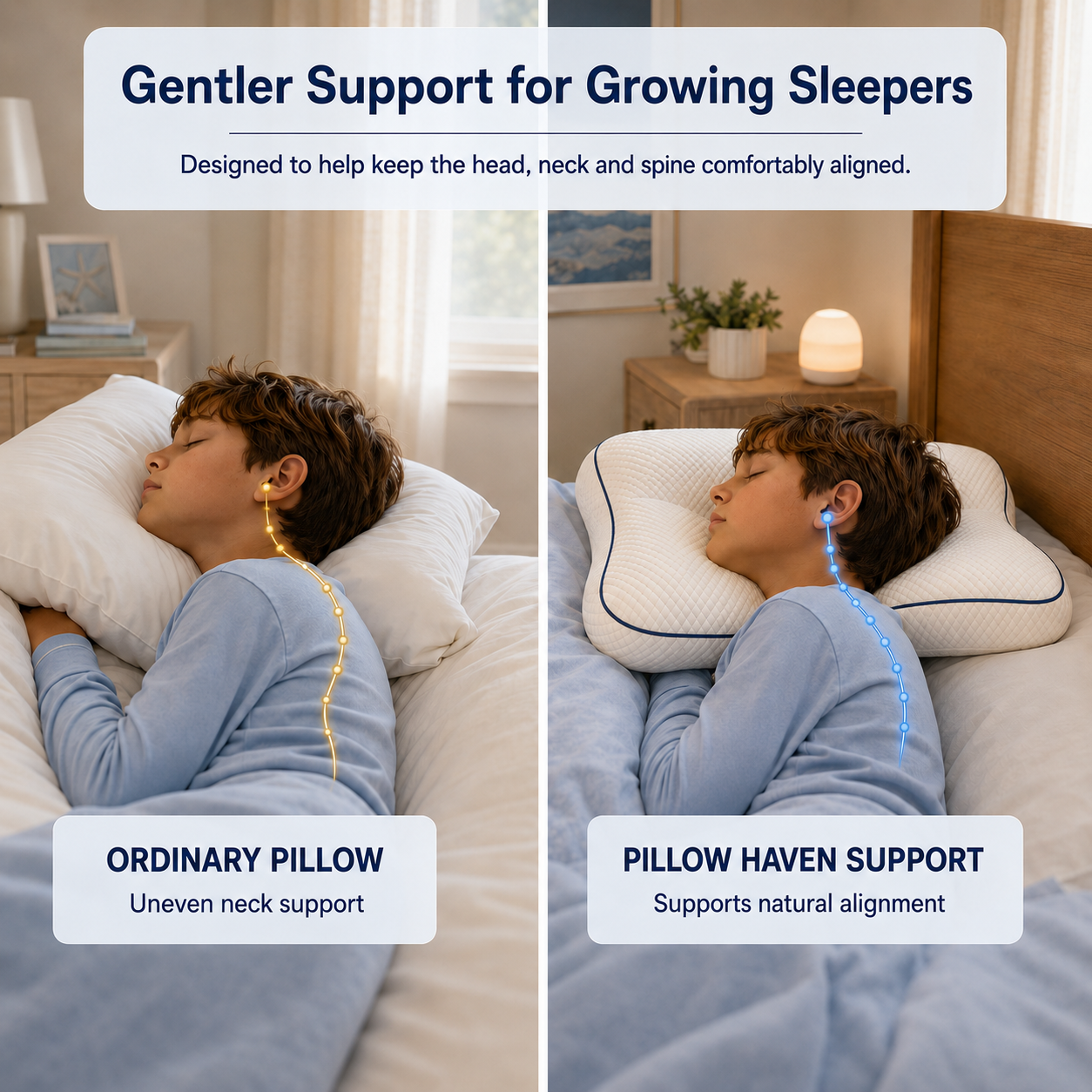 Kid Ergonomic Posture Pillow | Fix the Problem Before It Starts