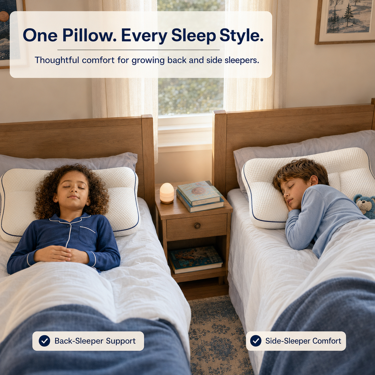 Kid Ergonomic Posture Pillow | Fix the Problem Before It Starts