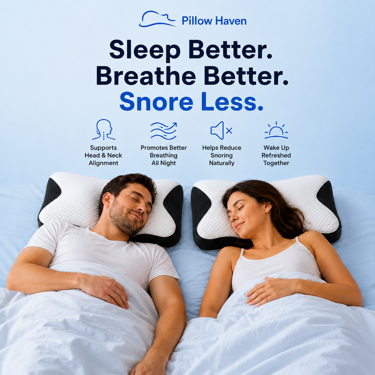 The Pillow That Silences Snoring - By Fixing Your Sleep Posture | Partner Deal