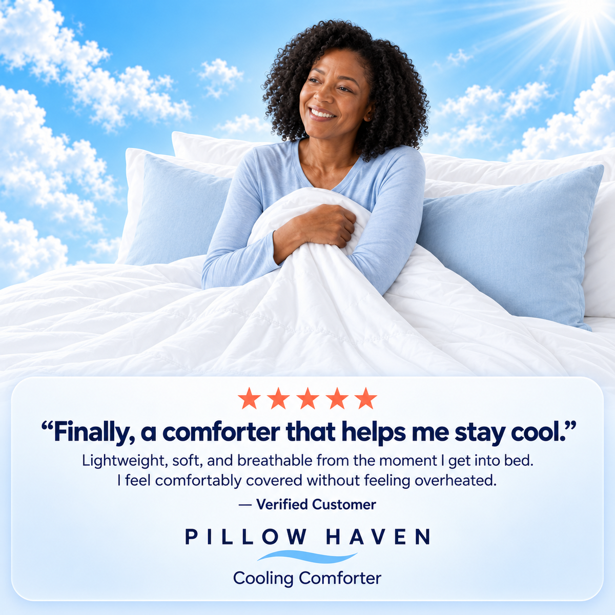 Cooling Comforter | Stay Cool Year Round