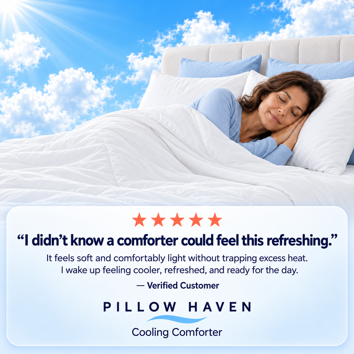 Cooling Comforter | Stay Cool Year Round