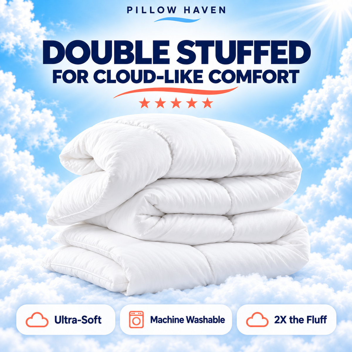 Ultra Soft Comforter | Cloud Level Comfort