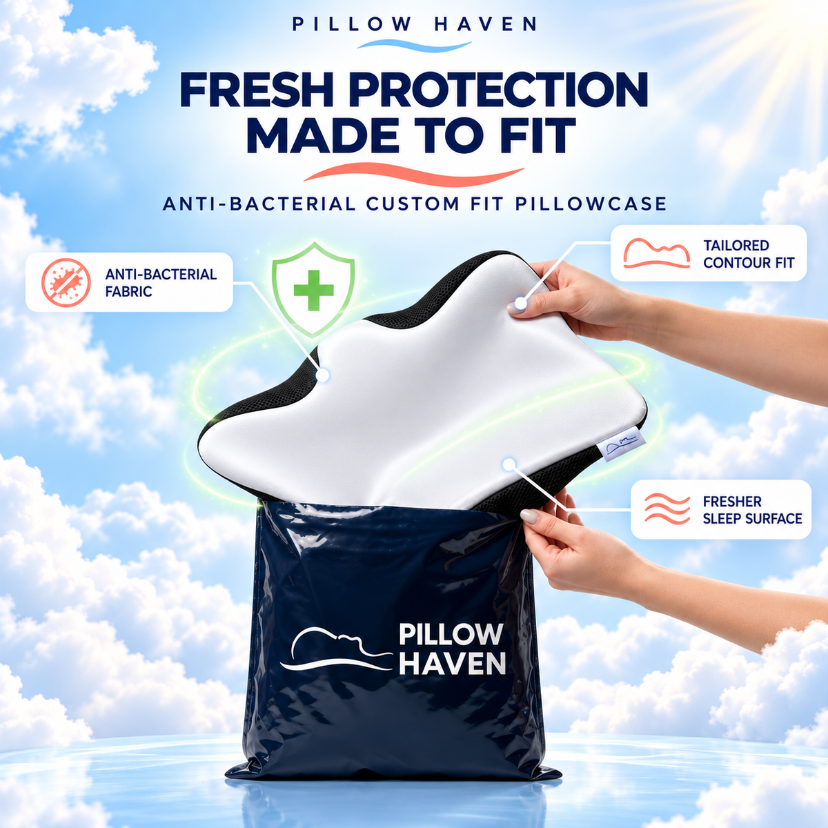 Anti-Bacteria Pillow Case 3.0