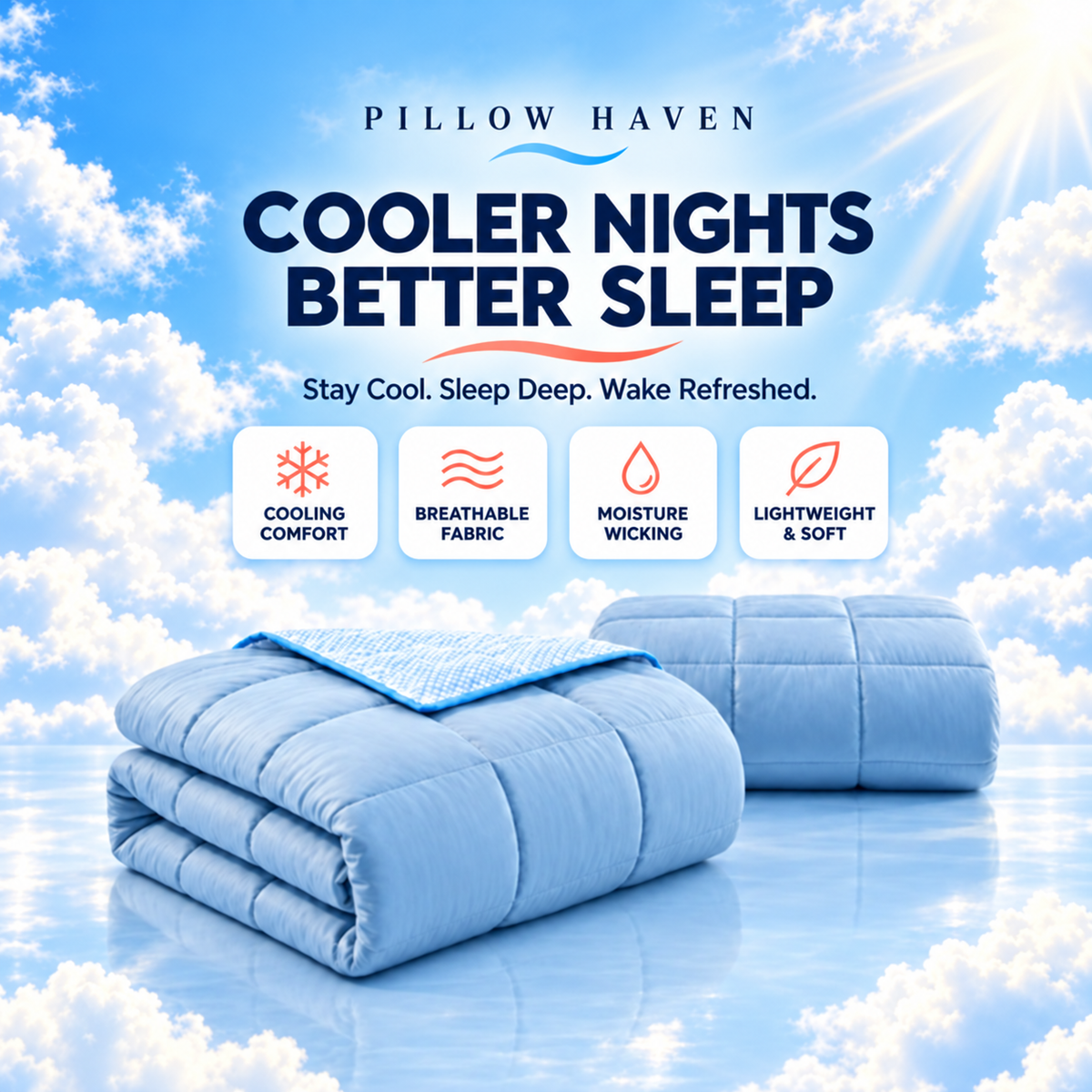 The Blanket That Keeps You Cool All Night, No Matter How Hot You Sleep | 60% OFF