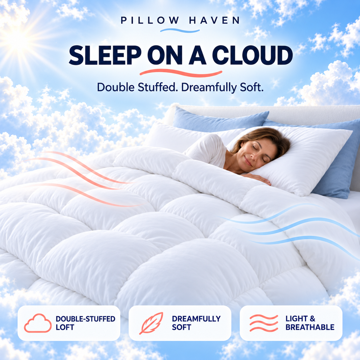 Ultra Soft Comforter | Cloud Level Comfort