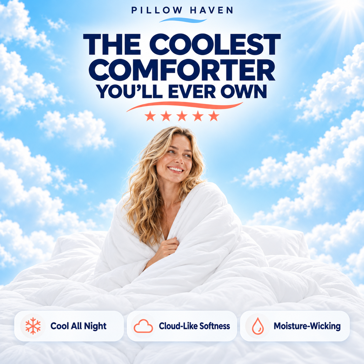 Cooling Comforter | Stay Cool Year Round