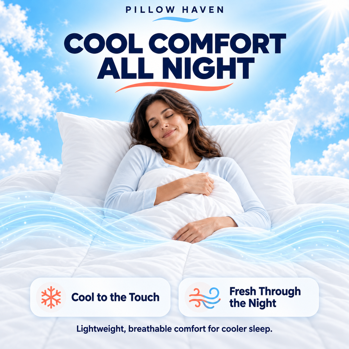 Cooling Comforter | Stay Cool Year Round