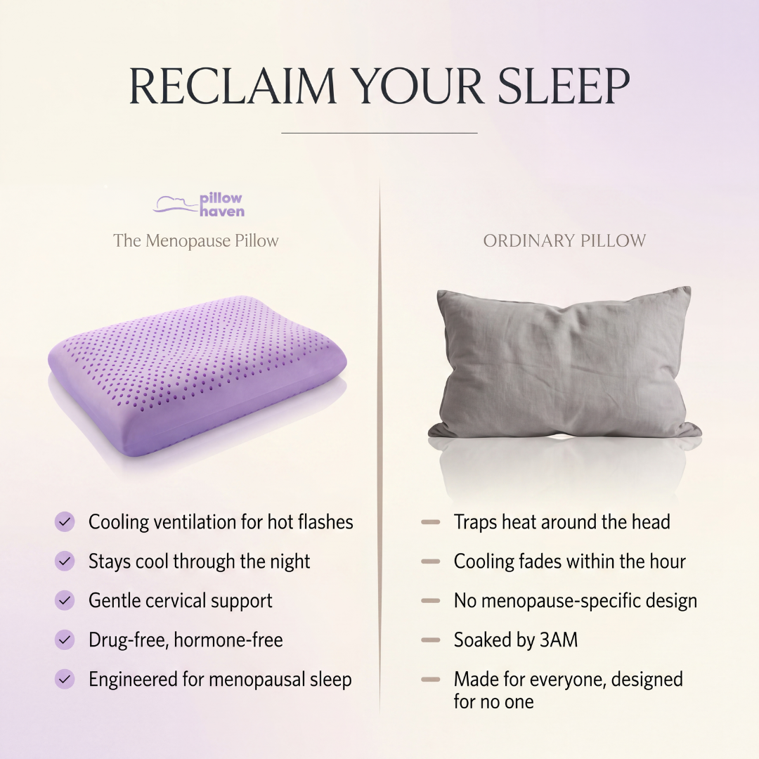 The Menopause Pillow | The Pillow That Ends Sleep Disruptions