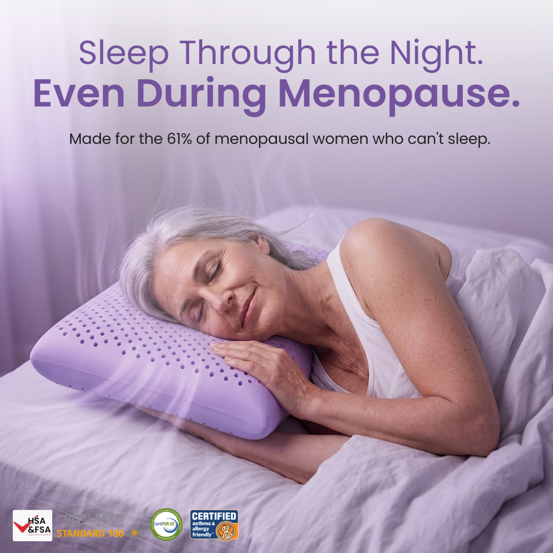 The Menopause Pillow | The Pillow That Ends Sleep Disruptions
