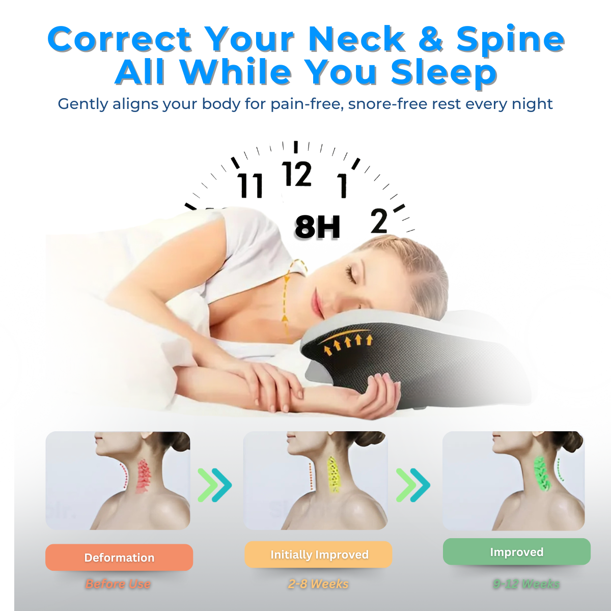 Premium Pain Relief Pillow™ | Black Friday Deals 60% OFF