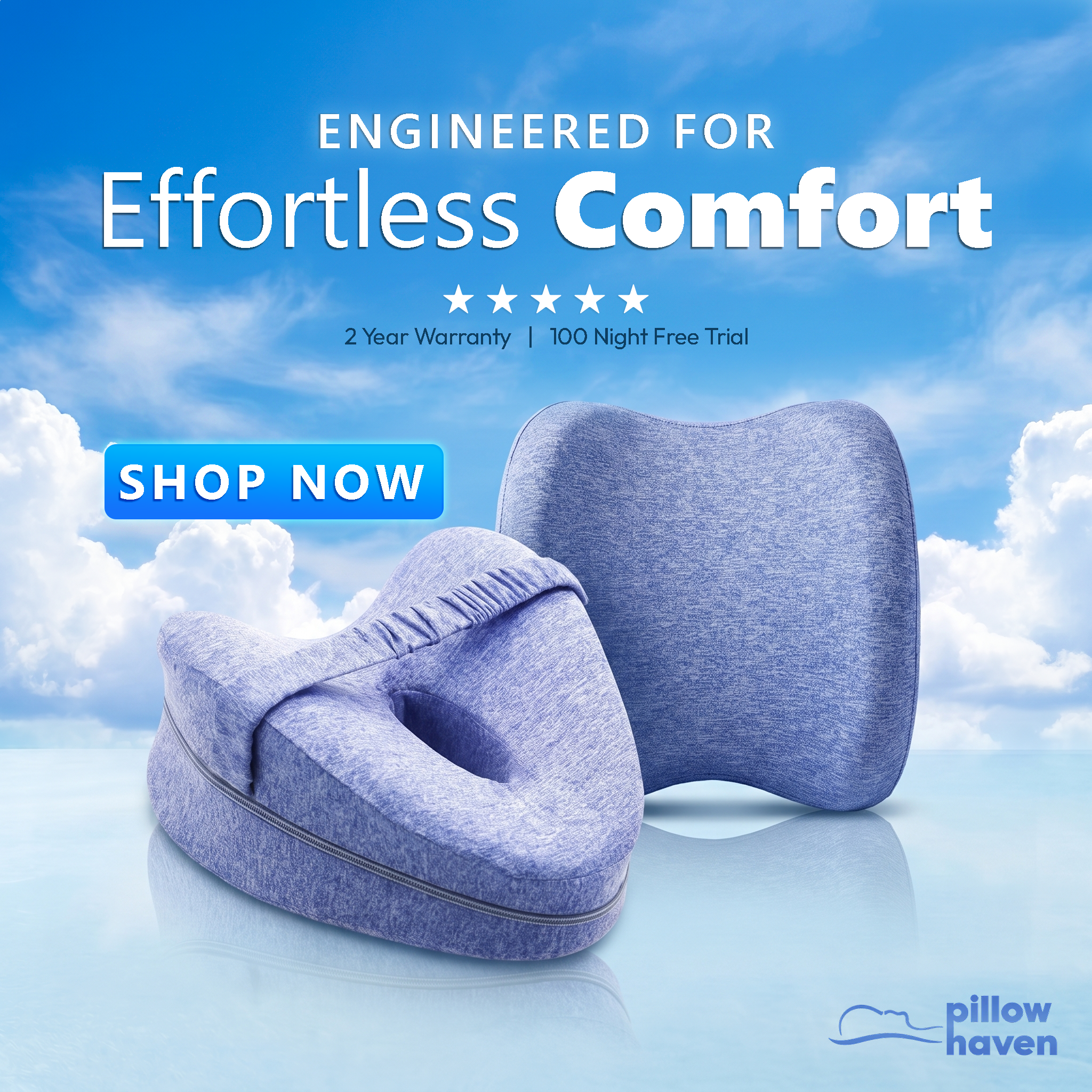 Knee Pillow | Align Hips, Ease Knee Pain