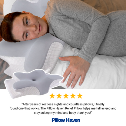 Relief Pillow 2.0 – Upgraded for Maximum Pain Relief and Support