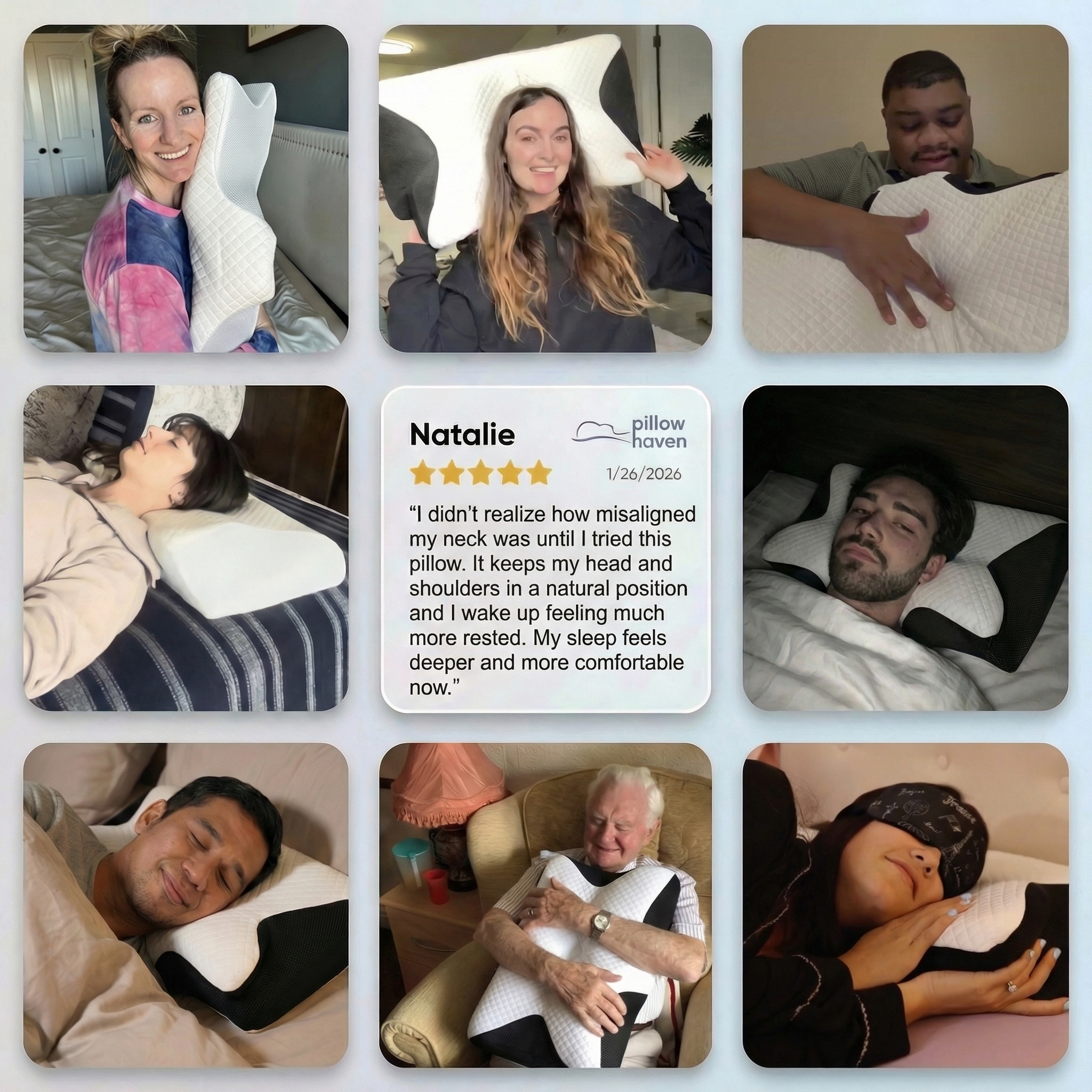 Premium Sleep Alignment Pillow | Brand Anniversary Sale 60% OFF